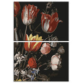Painting by numbers tulip flowers bouquet 2-piece shipping from DE